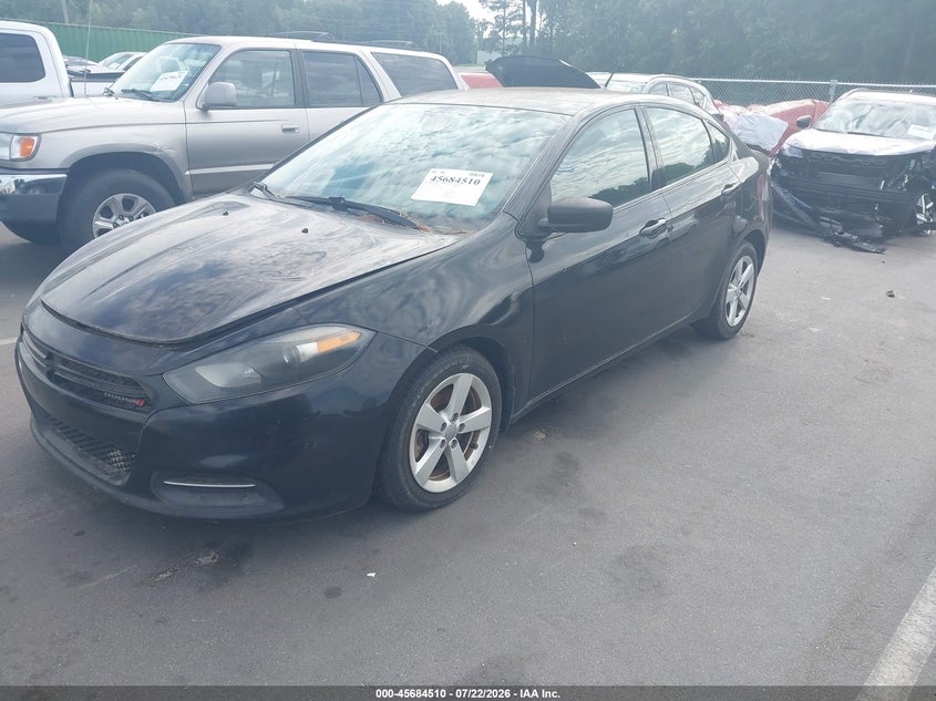 Vin: 1c3cdfbb2fd336631, lot: 46183119, dodge dart sxt 20152