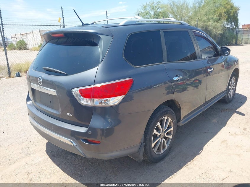 2013 NISSAN PATHFINDER auction photo 4