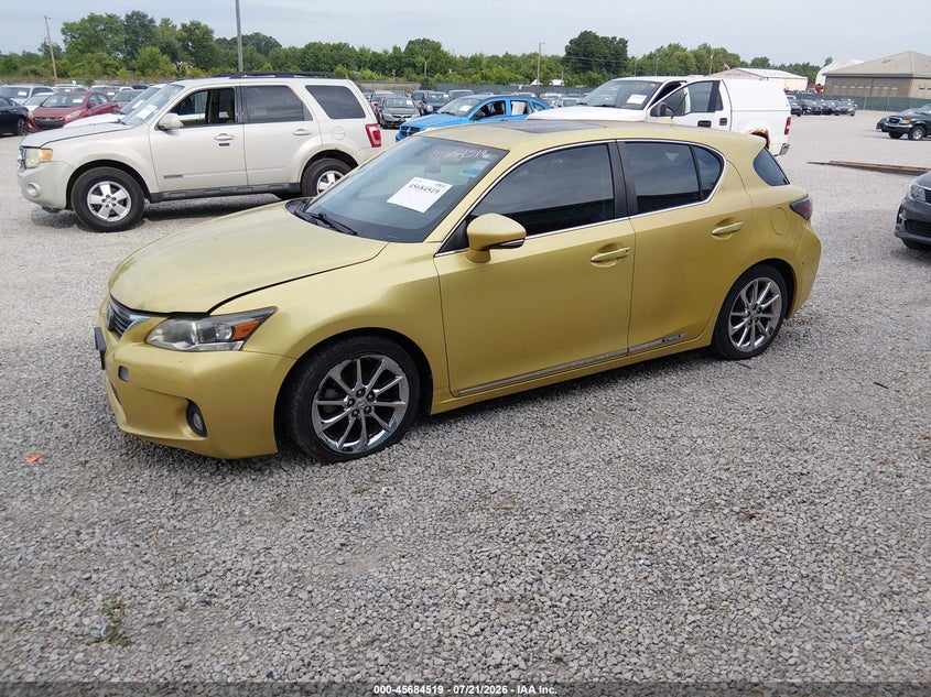 2012 LEXUS CT 200H auction photo 2