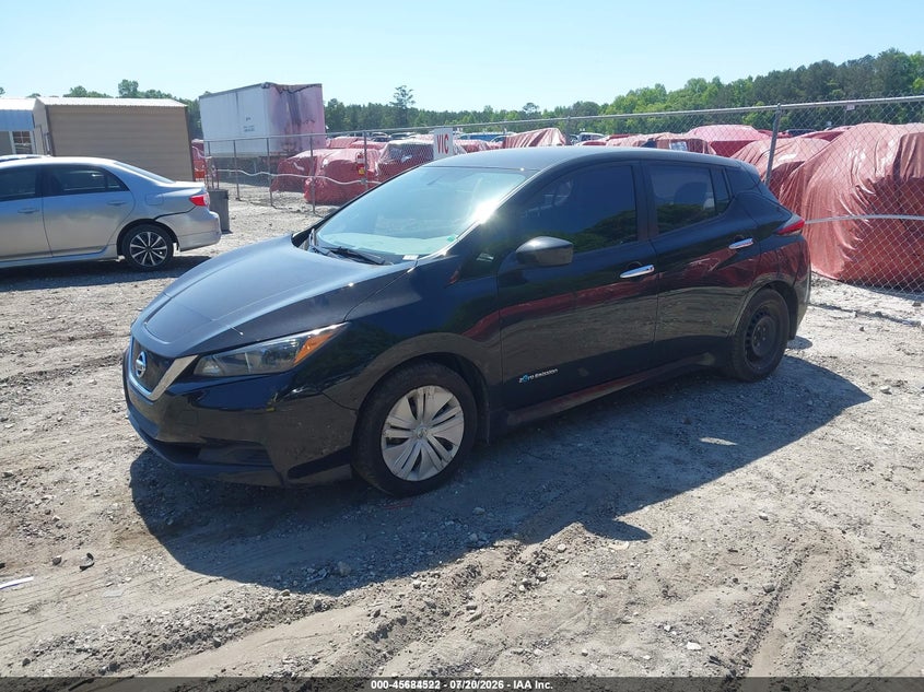 2018 Nissan Leaf, Front End, IAAI, VIN 1N4AZ1CP0JC300779 — photo 2