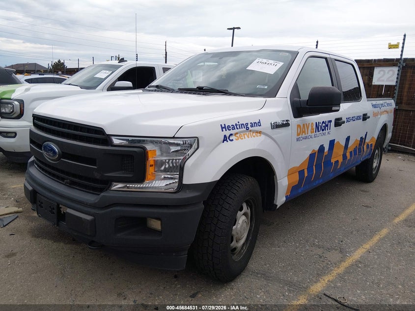 Vin: 1ftfw1e52jkf96026, lot: 46183140, ford f-150 xl 20182