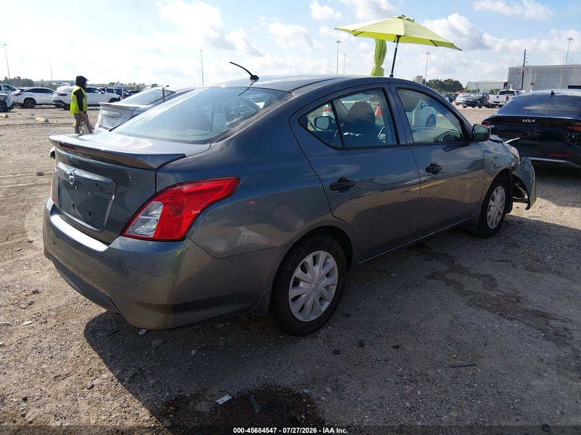Vin: 3n1cn7ap8jl836696, lot: 46183156, nissan versa 1.6 s+ 20184