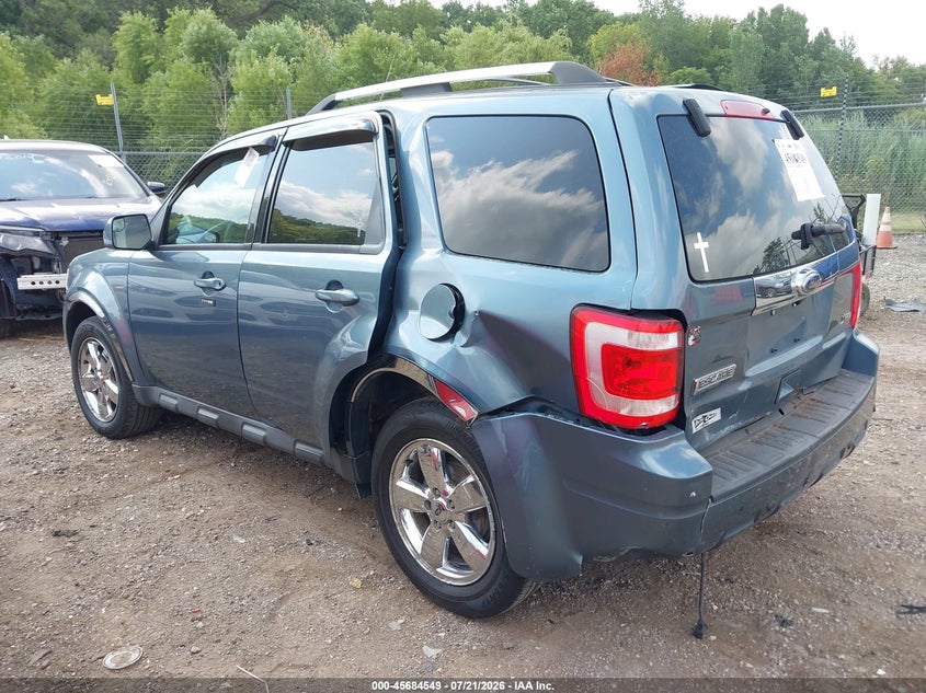 2011 Ford Escape Limited VIN: 1FMCU0EGXBKA25904 Lot: 45684549