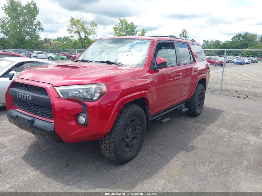 Vin: jtebu5jr6j5585433, lot: 46183182, toyota 4runner trd off road premium 20182