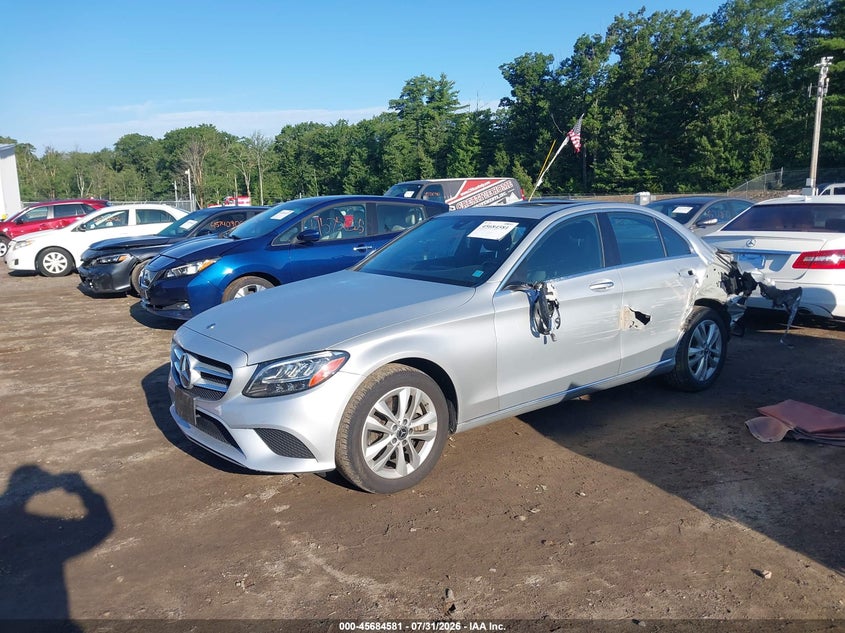Vin: 55swf8eb1lu323088, lot: 46183190, mercedes-benz c 300 4matic 20202