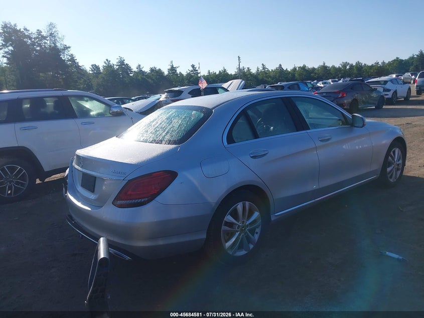 Vin: 55swf8eb1lu323088, lot: 46183190, mercedes-benz c 300 4matic 20204