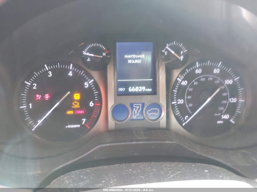 2019 Lexus Gx 460 Premium VIN: JTJBM7FX8K5223688 Lot: 45684584