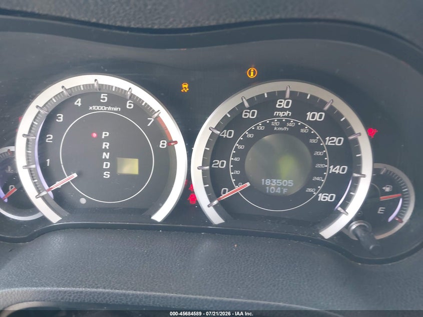 2011 Acura Tsx 2.4 VIN: JH4CU2F68BC004774 Lot: 45684589