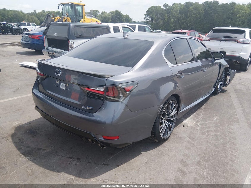 2016 LEXUS GS F auction photo 4