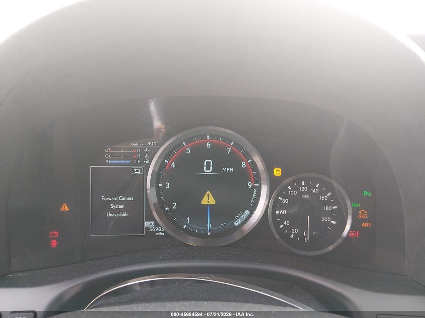 2016 LEXUS GS F auction photo 7