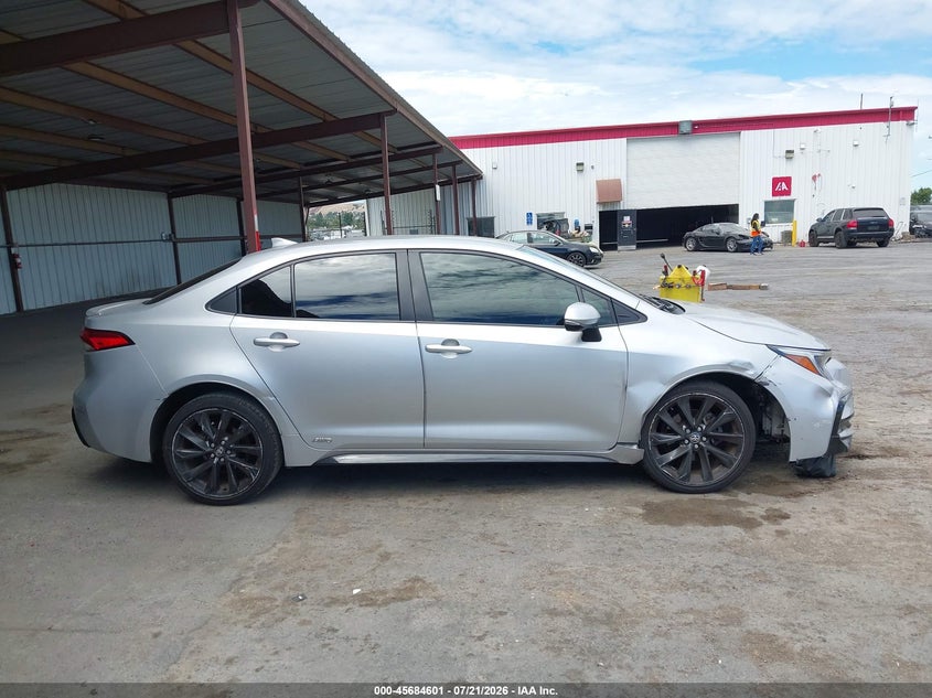 2023 Toyota Corolla Hybrid Se VIN: JTDBDMHE9P3002519 Lot: 45684601