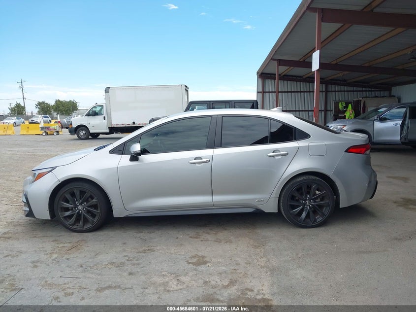 2023 Toyota Corolla Hybrid Se VIN: JTDBDMHE9P3002519 Lot: 45684601