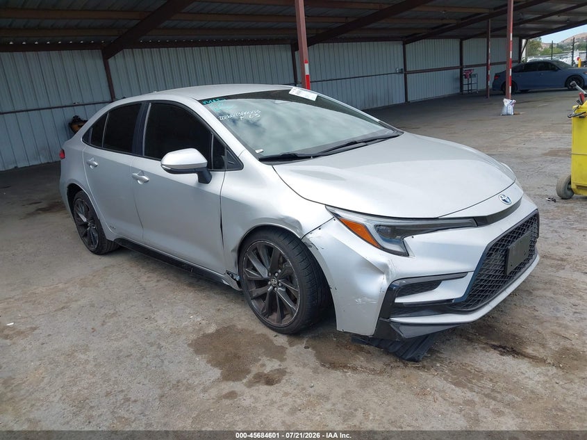 2023 Toyota Corolla Hybrid Se VIN: JTDBDMHE9P3002519 Lot: 45684601