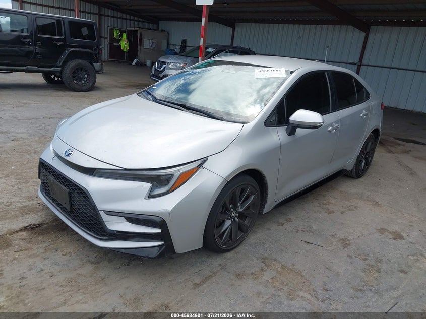 2023 Toyota Corolla Hybrid Se VIN: JTDBDMHE9P3002519 Lot: 45684601