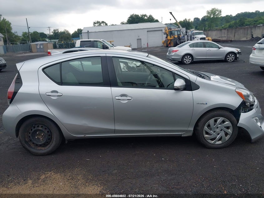 2015 Toyota Prius C One VIN: JTDKDTB37F1104722 Lot: 45684602