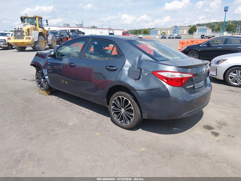 Vin: 5yfburhe1gp383335, lot: 46183213, toyota corolla s premium 20163