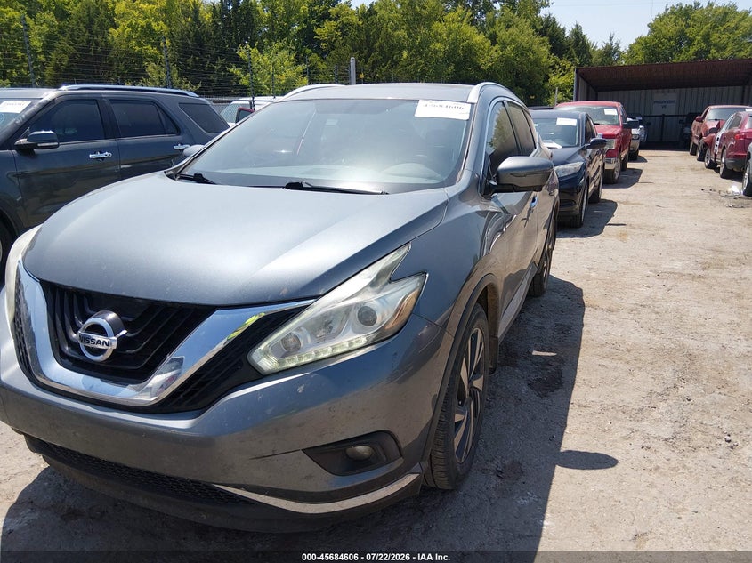 2016 Nissan Murano, Правий бік, IAAI, VIN 5N1AZ2MH4GN165323 — фото 2
