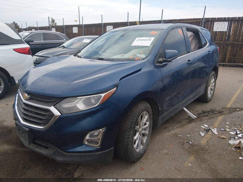 2019 Chevrolet Equinox, Звичайний знос, IAAI, VIN 2GNAXKEV4K6217827 — фото 2