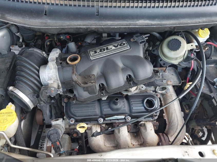 2005 Dodge Caravan Sxt VIN: 2D4GP44L25R534512 Lot: 45684612