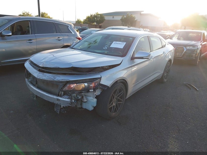 Vin: 2g1115s3xg9144329, lot: 46183223, chevrolet impala 2lt 20162