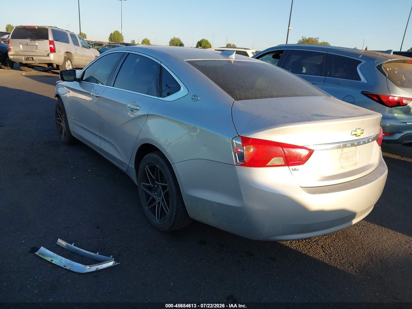 Vin: 2g1115s3xg9144329, lot: 46183223, chevrolet impala 2lt 20163