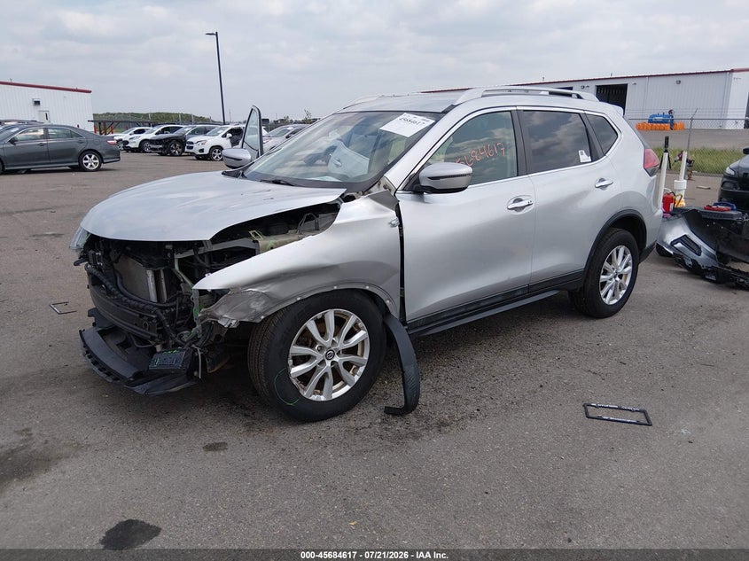2017 Nissan Rogue, Front End, IAAI, VIN 5N1AT2MV8HC853409 — photo 2