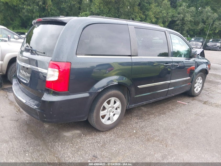 Vin: 2c4rc1bg2dr645212, lot: 46183232, chrysler town & country touring 20134