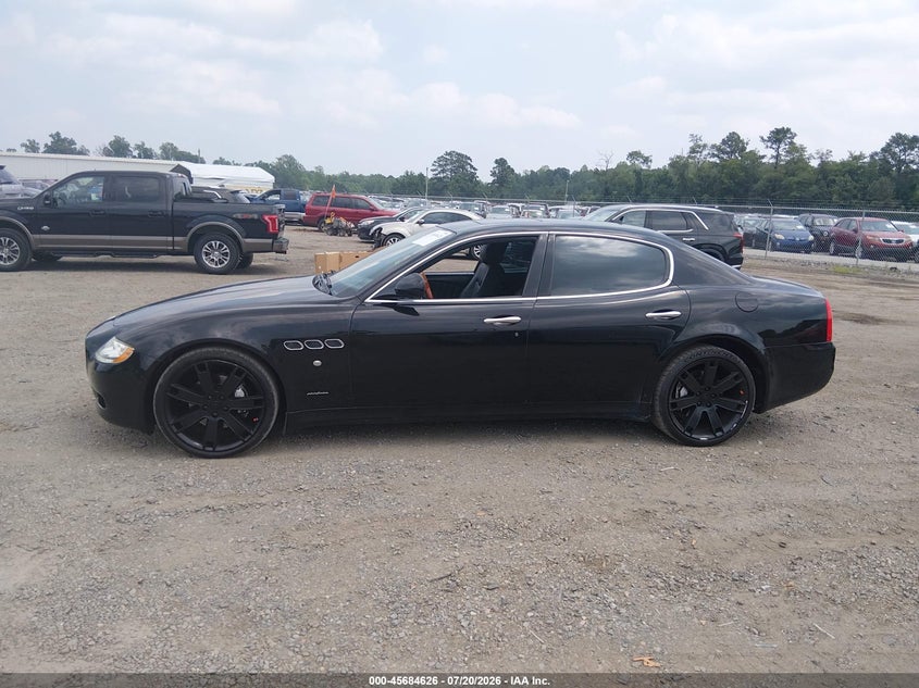 2010 Maserati Quattroporte VIN: ZAM39FKA6A0051639 Lot: 45684626