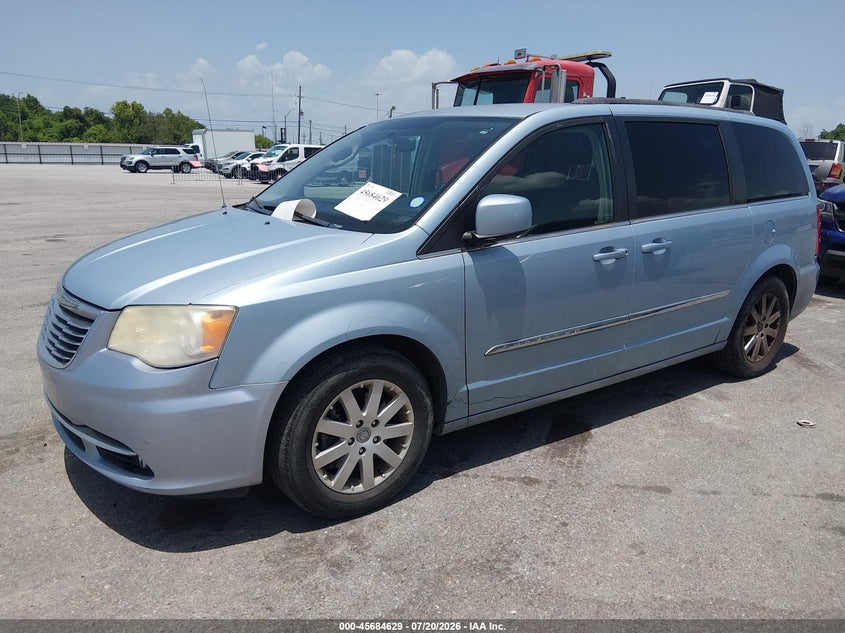 Vin: 2c4rc1bg5dr675126, lot: 46183238, chrysler town & country touring 20132