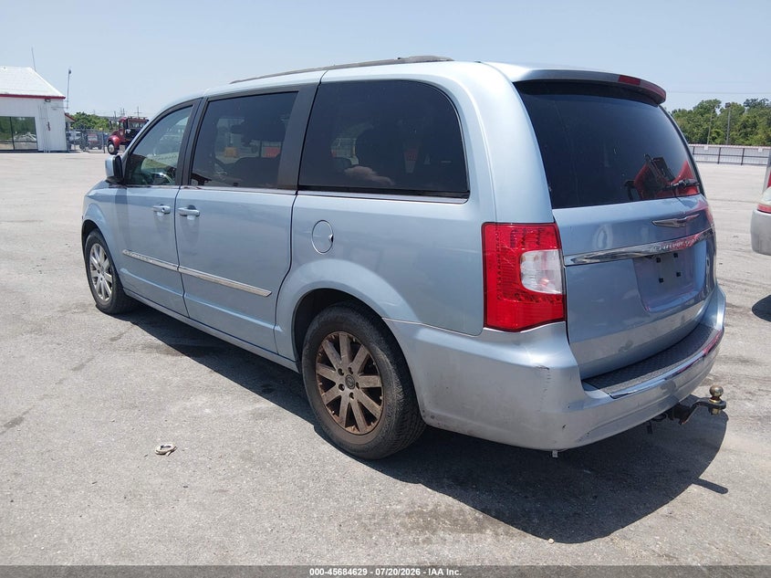 Vin: 2c4rc1bg5dr675126, lot: 46183238, chrysler town & country touring 20133
