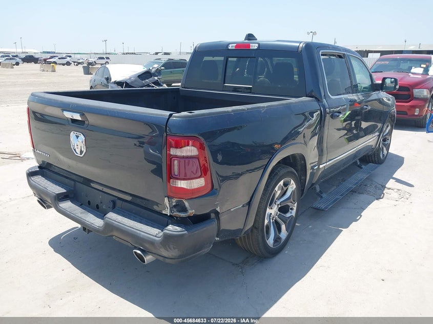 Vin: 1c6rreht7kn604585, lot: 46183242, ram 1500 limited  4x2 5'7 box 20194