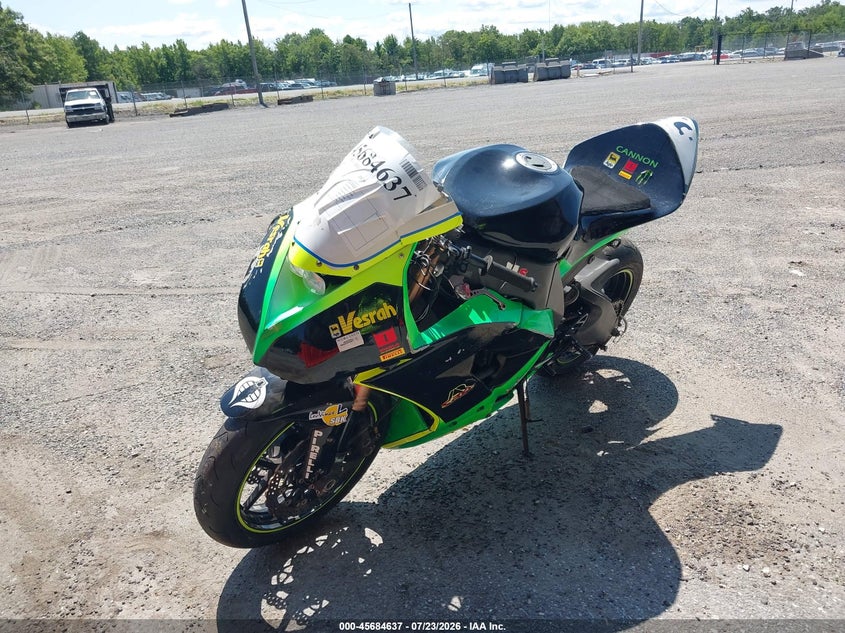 2008 KAWASAKI ZX1000 auction photo 2