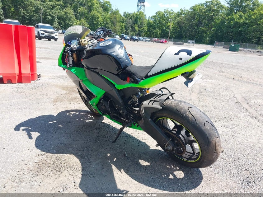 2008 KAWASAKI ZX1000 auction photo 3