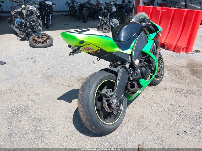 2008 KAWASAKI ZX1000 auction photo 4