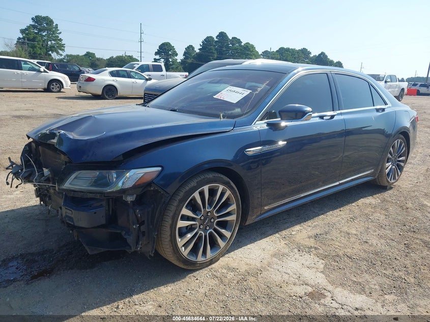 Vin: 1ln6l9rp9h5629840, lot: 46183253, lincoln continental reserve 20172