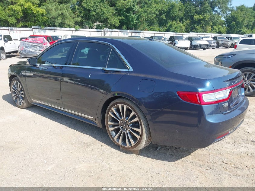 Vin: 1ln6l9rp9h5629840, lot: 46183253, lincoln continental reserve 20173