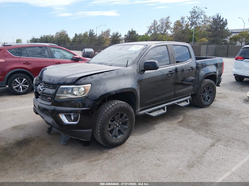 2017 Chevrolet Colorado 4Wd Z71 VIN: 1GCGTDEN1H1225826 Lot: 45684645