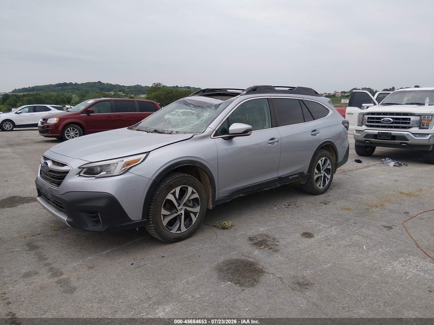 Vin: 4s4btanc9l3100797, lot: 46183262, subaru outback limited 20202