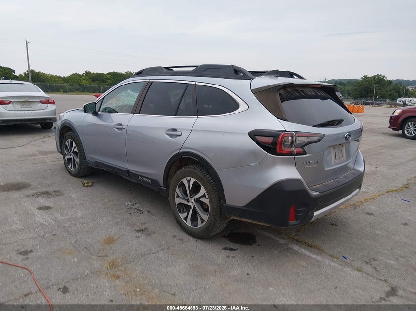 Vin: 4s4btanc9l3100797, lot: 46183262, subaru outback limited 20203