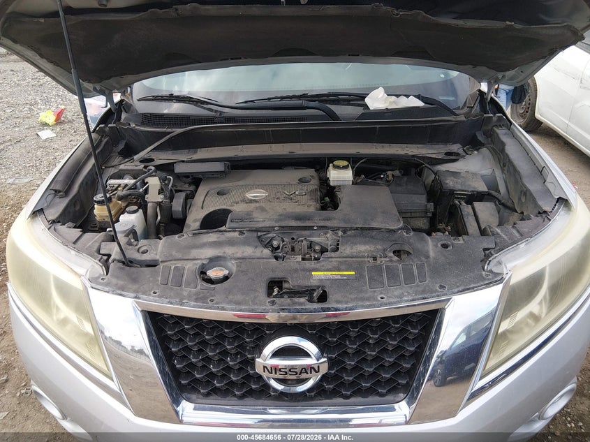 2015 NISSAN PATHFINDER SPORT UTILITY VEHICLE 3.5L V-6 DOHC, VVT, 260HP