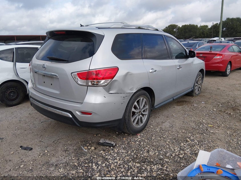 2015 NISSAN PATHFINDER SPORT UTILITY VEHICLE 3.5L V-6 DOHC, VVT, 260HP
