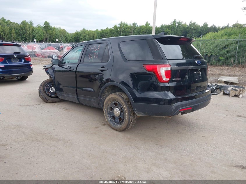 Vin: 1fm5k8ar2ggb44951, lot: 46183280, ford utility police interceptor 20163