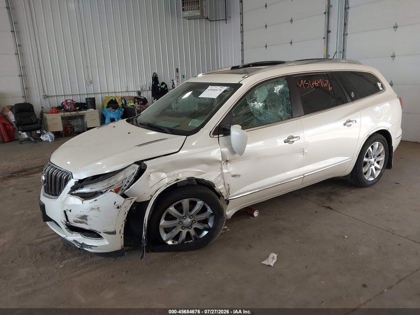 Vin: 5gakvckdxej366076, lot: 46183285, buick enclave premium 20142