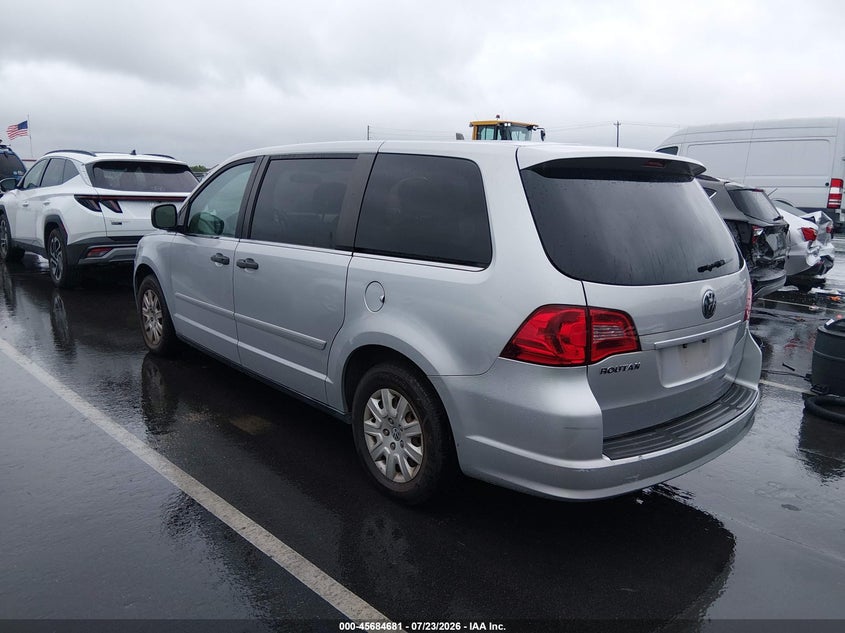 Vin: 2c4rvaag9cr120397, lot: 46183290, volkswagen routan s 20123