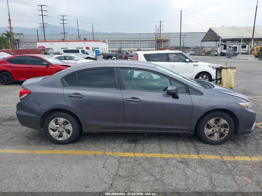 2014 Honda Civic Lx VIN: 19XFB2F58EE252967 Lot: 45684694