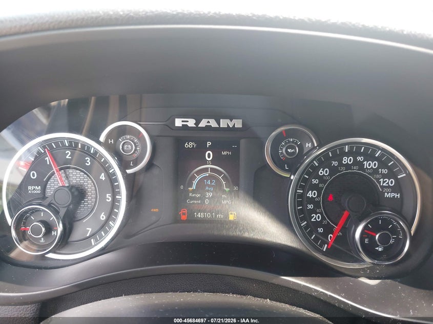 2024 Ram 2500 Tradesman 4X4 6'4 Box VIN: 3C6UR5CJ5RG331715 Lot: 45684697