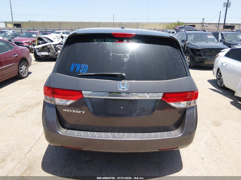 2015 Honda Odyssey Ex-L VIN: 5FNRL5H6XFB058938 Lot: 45684700