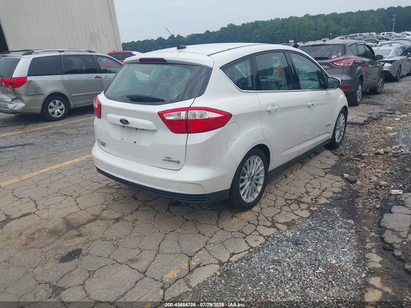 Vin: 1fadp5bu8dl518085, lot: 46183315, ford c-max hybrid sel 20134