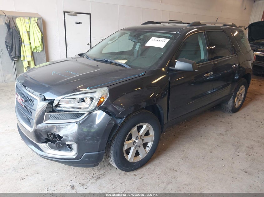 Vin: 1gkkvned7gj275604, lot: 46183322, gmc acadia sle-1 20162