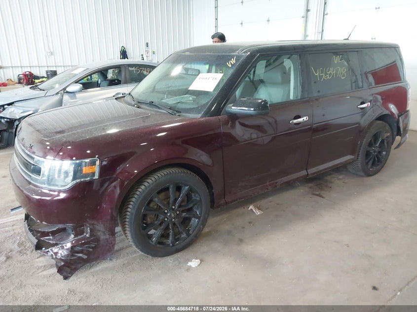 Vin: 2fmhk6c80kba36673, lot: 46183327, ford flex sel 20192